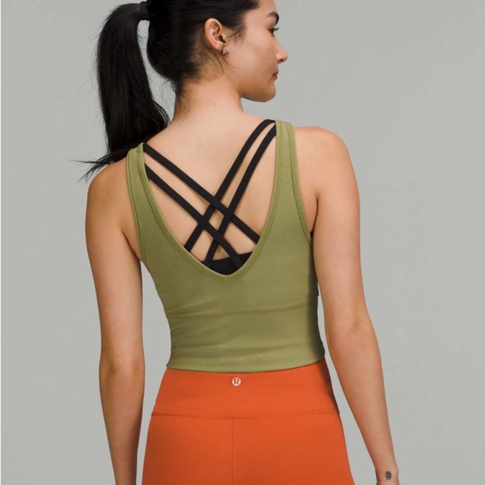 Lululemon Athletica Power Pivot Ribbed Tank Top - Picture 4 of 7